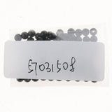 Maxbell 100 Pcs Black Plastic Safety Eyes Kits for Teddy Bear Doll DIY Making 4mm