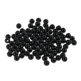 Maxbell 100 Pcs Black Plastic Safety Eyes Kits for Teddy Bear Doll DIY Making 5mm