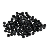 Maxbell 100 Pcs Black Plastic Safety Eyes Kits for Teddy Bear Doll DIY Making 6mm