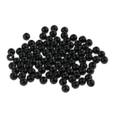 Maxbell 100 Pcs Black Plastic Safety Eyes Kits for Teddy Bear Doll DIY Making 6mm
