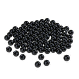 Maxbell 100 Pcs Black Plastic Safety Eyes Kits for Teddy Bear Doll DIY Making 10mm