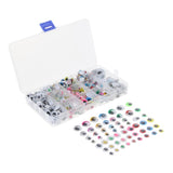 Maxbell 600Pcs Plastic Googly Wiggle Eyes for Teddy Bear Doll Puppet DIY Making Self-Adhesive