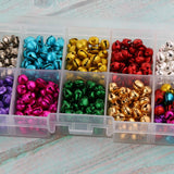 Maxbell Jingle Bells DIY Craft for Wreath Holiday Home Christmas Decor 500pcs 6mm