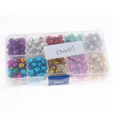 Maxbell Jingle Bells DIY Craft for Wreath Holiday Home Christmas Decor 300pcs 8mm