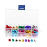 Maxbell Jingle Bells DIY Craft for Wreath Holiday Home Christmas Decor 150pcs 10mm