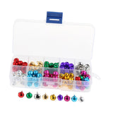 Maxbell Jingle Bells DIY Craft for Wreath Holiday Home Christmas Decor 150pcs 10mm