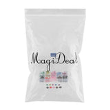 Maxbell 150pcs Plastic Self-adhesive Wiggle Googly Eyes & 75pcs Nose for Dolls DIY B
