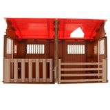 Maxbell DIY Assembling Farm Cabin Paddock Scene Building Kits Educational Toy