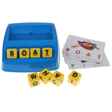 Maxbell Matching Letter Game Preschool English Puzzle Family Fun Educational Toy