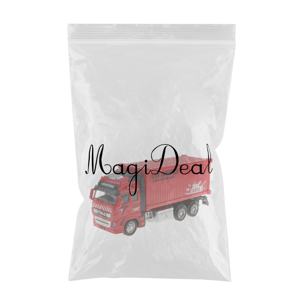Maxbell 1:38 Scale Diecast Container Truck Construction Vehicle Car Model Toy Red