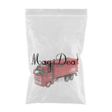 Maxbell 1:38 Scale Diecast Container Truck Construction Vehicle Car Model Toy Red