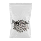 Maxbell 100Pcs 16mm Marbles Ball Glass Beads for Chinese Checkers Game Toy Black