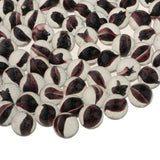 Maxbell 100Pcs 16mm Marbles Ball Glass Beads for Chinese Checkers Game Toy Black