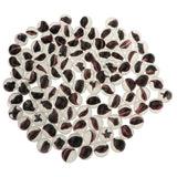 Maxbell 100Pcs 16mm Marbles Ball Glass Beads for Chinese Checkers Game Toy Black