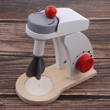 Maxbell Wooden Solid Beech Kitchenware Pretend Play Game Kitchen Toy Blender