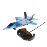 Maxbell Four-tunnel Remote Controlled Aircraft RC Toy Fighter Plane Music Light Toy