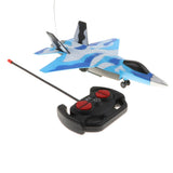 Maxbell Four-tunnel Remote Controlled Aircraft RC Toy Fighter Plane Music Light Toy