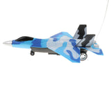Maxbell Four-tunnel Remote Controlled Aircraft RC Toy Fighter Plane Music Light Toy