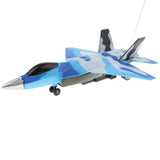 Maxbell Four-tunnel Remote Controlled Aircraft RC Toy Fighter Plane Music Light Toy