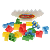 Maxbell Intellectual Tetris Blocks Stacking Balance Board Game Kids Educational Toy