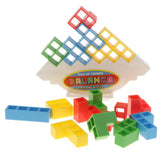 Maxbell Intellectual Tetris Blocks Stacking Balance Board Game Kids Educational Toy
