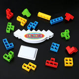 Maxbell Intellectual Tetris Blocks Stacking Balance Board Game Kids Educational Toy