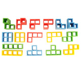 Maxbell Intellectual Tetris Blocks Stacking Balance Board Game Kids Educational Toy