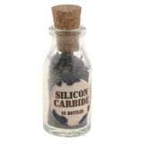 Maxbell Mini Gemstone & Mineral Bottle Collection Kit Home Decor Silicon Carbide
