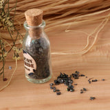 Maxbell Mini Gemstone & Mineral Bottle Collection Kit Home Decor Silicon Carbide