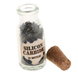 Maxbell Mini Gemstone & Mineral Bottle Collection Kit Home Decor Silicon Carbide