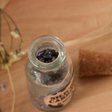 Maxbell Mini Gemstone & Mineral Bottle Collection Kit Home Decor Silicon Carbide