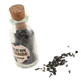 Maxbell Mini Gemstone & Mineral Bottle Collection Kit Home Decor Silicon Carbide