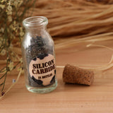 Maxbell Mini Gemstone & Mineral Bottle Collection Kit Home Decor Silicon Carbide