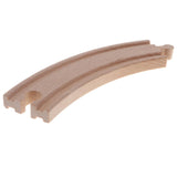 Maxbell Wooden Trains Railway Set Compatible Accessories Big Curved Rail