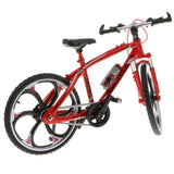 Max 1:10 Scale Alloy Diecast Bike Model Handicraft Bicycle Toy Red1