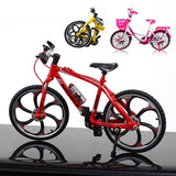 Max 1:10 Scale Alloy Diecast Bike Model Handicraft Bicycle Toy Red1