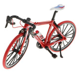 Max 1:10 Scale Alloy Diecast Bike Model Handicraft Bicycle Toy Red2
