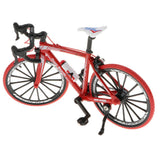 Max 1:10 Scale Alloy Diecast Bike Model Handicraft Bicycle Toy Red2