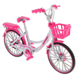 Max 1:10 Scale Alloy Diecast Bike Model Handicraft Bicycle Toy Pink
