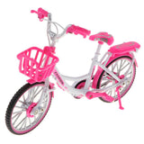 Max 1:10 Scale Alloy Diecast Bike Model Handicraft Bicycle Toy Pink
