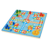 Maxbell Magnetic Maze Labyrinth Puzzles Wooden Board with Flying Chess Dinosaur