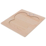 Maxbell Cartoon Cognitive Wooden Jigsaw Puzzles Kids Baby Educational Toy Butterfly