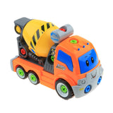 Maxbell Take Apart Toy RC Engineering Car w/ Drill Tool Assemble Kits Mixer Truck