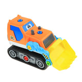 Maxbell Take Apart Toy RC Engineering Car w/ Drill Tool Assemble Kits Bulldozer