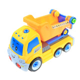 Maxbell DIY Disassembly Engineering Vehicles Tools Nuts Toy Set Transporter Truck