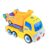 Maxbell DIY Disassembly Engineering Vehicles Tools Nuts Toy Set Transporter Truck