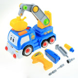 Maxbell DIY Disassembly Engineering Vehicles Tools Nuts Toy Set Rescue Car