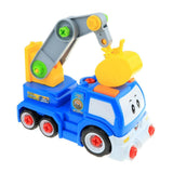 Maxbell DIY Disassembly Engineering Vehicles Tools Nuts Toy Set Rescue Car