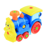 Maxbell DIY Disassembly Engineering Vehicles Tools Nuts Toy Set Locomotive