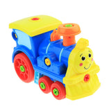 Maxbell DIY Disassembly Engineering Vehicles Tools Nuts Toy Set Locomotive